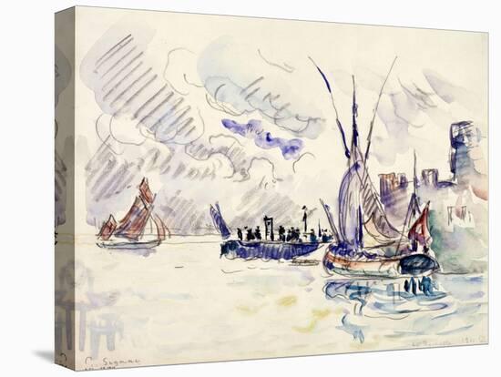 La Rochelle-Paul Signac-Stretched Canvas