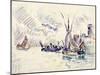 La Rochelle-Paul Signac-Mounted Giclee Print