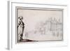 La Romaine, the Property of Claude Deruet-Jacques Callot-Framed Giclee Print