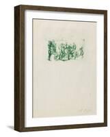 La Ronde, C. 1883-1884-Auguste Rodin-Framed Giclee Print