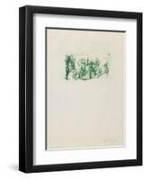 La Ronde, C. 1883-1884-Auguste Rodin-Framed Giclee Print