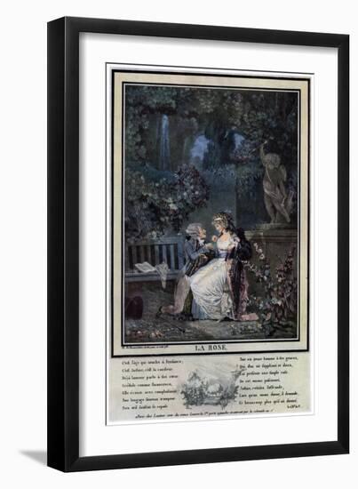 La Rose, 1788-Philibert Louis Debucourt-Framed Giclee Print