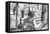 La Rotonde - Paris, 2003-Vincent Alexander Booth-Framed Stretched Canvas