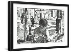 La Rotonde - Paris, 2003-Vincent Alexander Booth-Framed Giclee Print