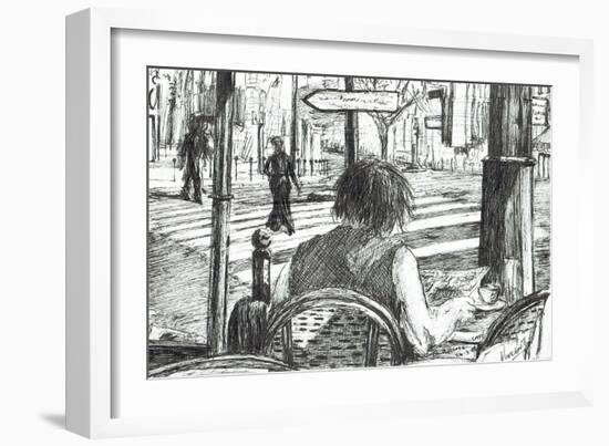 La Rotonde - Paris, 2003-Vincent Alexander Booth-Framed Giclee Print