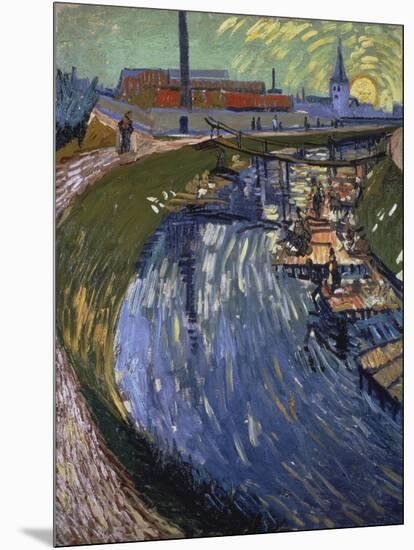 La Roubine Du Roi, 1888-Vincent van Gogh-Mounted Giclee Print