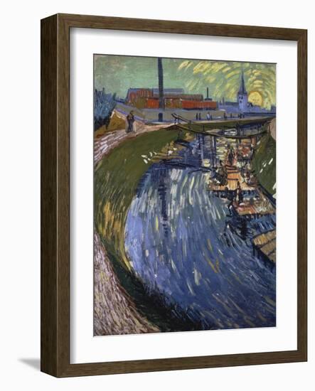 La Roubine Du Roi, 1888-Vincent van Gogh-Framed Giclee Print