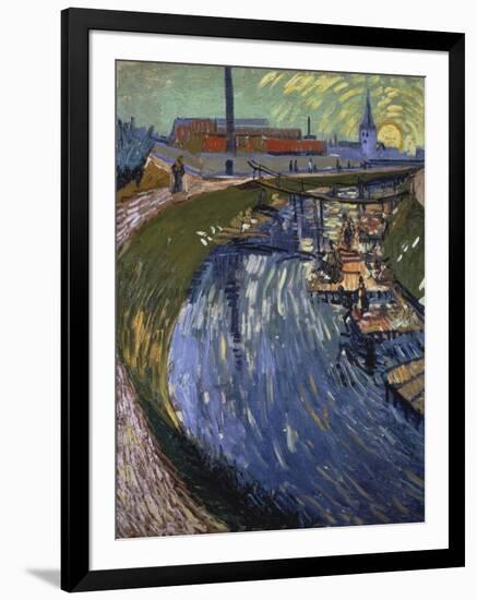 La Roubine Du Roi, 1888-Vincent van Gogh-Framed Giclee Print