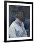 La Rousse in a White Blouse, 1889-Henri de Toulouse-Lautrec-Framed Giclee Print