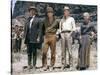 La Route by l'ouest THE WAY WEST by AndrewVMcLaglen with Kirik Douglas, Robert Mitchum, Richard Wid-null-Stretched Canvas