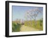 La Route de Limoux a Alete-les-Bains-Achille Lauge-Framed Premium Giclee Print