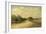 La Route de Mantes-Alfred Sisley-Framed Giclee Print