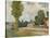 La Route de Versailles, 19th century, (1929)-Alfred Sisley-Stretched Canvas