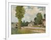 La Route de Versailles, 19th century, (1929)-Alfred Sisley-Framed Giclee Print