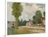 La Route de Versailles, 19th century, (1929)-Alfred Sisley-Framed Giclee Print