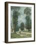 La route de Versailles-Alfred Sisley-Framed Giclee Print