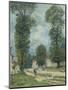 La route de Versailles-Alfred Sisley-Mounted Giclee Print