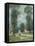 La route de Versailles-Alfred Sisley-Framed Stretched Canvas