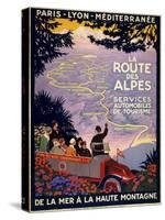 La Route Des Alpes-null-Stretched Canvas