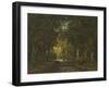 La Route sous-bois-Narcisse Diaz de la Pena-Framed Giclee Print