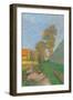 La Rue Alfred Brébion A Lagny-null-Framed Giclee Print