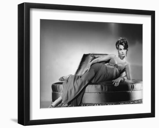 La rue chaude by EdwardDmytryk with Jane Fonda, 1962 --- Walk on the Wild Side by EdwardDmytryk wit-null-Framed Photo