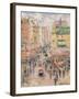 La Rue De Clignancourt, 1925-Gustave Loiseau-Framed Giclee Print