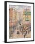 La Rue De Clignancourt, 1925-Gustave Loiseau-Framed Giclee Print