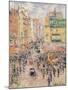 La Rue De Clignancourt, 1925-Gustave Loiseau-Mounted Giclee Print