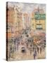 La Rue De Clignancourt, 1925-Gustave Loiseau-Stretched Canvas