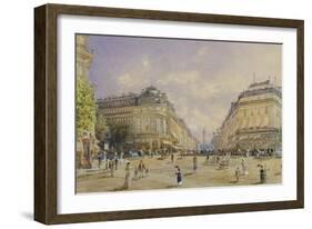 La Rue de la Paix, Paris-Alt Franz-Framed Giclee Print