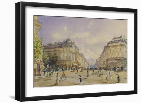 La Rue de la Paix, Paris-Alt Franz-Framed Giclee Print