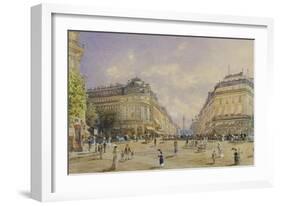 La Rue de la Paix, Paris-Alt Franz-Framed Giclee Print