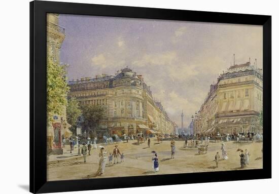 La Rue de la Paix, Paris-Alt Franz-Framed Giclee Print