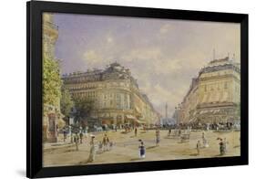 La Rue de la Paix, Paris-Alt Franz-Framed Giclee Print