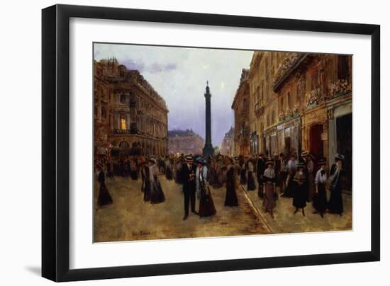 La Rue de la Paix-Jean Béraud-Framed Giclee Print