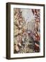 La Rue Montorgeuil Paris, c.1878-Claude Monet-Framed Giclee Print