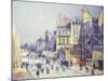 La Rue Reaumur, 1897-Maximilien Luce-Mounted Giclee Print