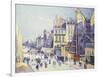 La Rue Reaumur, 1897-Maximilien Luce-Framed Giclee Print