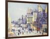 La Rue Reaumur, 1897-Maximilien Luce-Framed Giclee Print