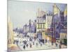 La Rue Reaumur, 1897-Maximilien Luce-Mounted Giclee Print