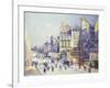 La Rue Reaumur, 1897-Maximilien Luce-Framed Giclee Print