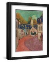 La Rue Rose a Pont-Aven, 1892-Emile Bernard-Framed Giclee Print