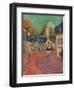La Rue Rose a Pont-Aven, 1892-Emile Bernard-Framed Giclee Print