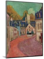 La Rue Rose a Pont-Aven, 1892-Emile Bernard-Mounted Giclee Print