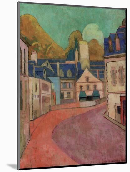 La Rue Rose a Pont-Aven, 1892-Emile Bernard-Mounted Giclee Print