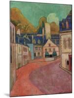 La Rue Rose a Pont-Aven, 1892-Emile Bernard-Mounted Giclee Print