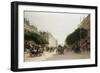 La Rue Royale, Paris, France-Edmond-Georges Grandjean-Framed Giclee Print