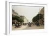 La Rue Royale, Paris, France-Edmond-Georges Grandjean-Framed Giclee Print