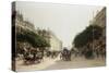 La Rue Royale, Paris, France-Edmond-Georges Grandjean-Stretched Canvas